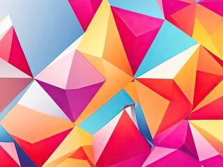 Free photo low poly abstract background