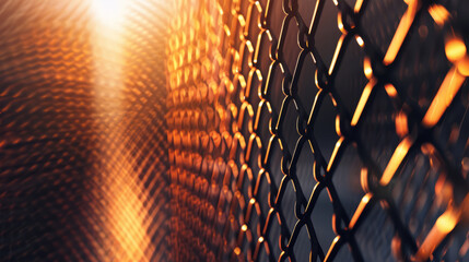 metal mesh background