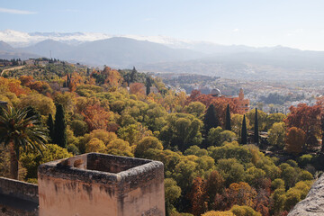 Poster - Alhambra castle in Granada, Andalucia, Spain	