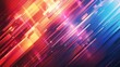 © Nat - colorful geometric speed line abstract technology background Bright color realistic