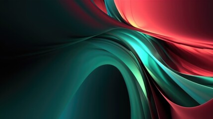 Poster - Bicolor abstract background. AI generative.