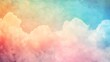 sky and soft cloud with pastel color filter and grunge texture, nature abstract background