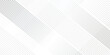 © MdLothfor - Abstract background with lines Vector gray line pattern Transparent monochrome striped texture. geometrics strips technology carve triangle diagonal line minimal background.