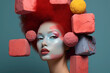 A creative composition featuring different textures of makeup sponges, emphasizing their versatility and blending capabilities.