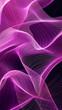 Vibrant purple waves in an abstract dynamic pattern.