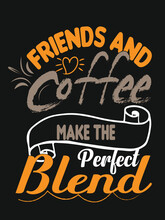 Coffee T-shirt Design.