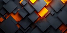 Fiery Blocks A Sizzling Tribute To Modern Art Generative AI