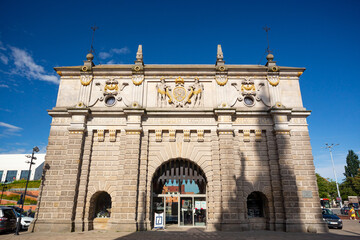 Poster - High Gate or Upland Gate, Gdansk, Poland