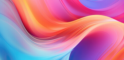 futuristic colorful wave abstract fluid background banner, trendy gradient swirl wave abstract background