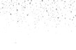 © Usama - Numerous water droplets are scattered across a plain white backdrop, creating a visually striking pattern. on a White or Clear Surface PNG Transparent Background.