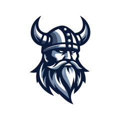 Wall Mural - The viking mascot logo
