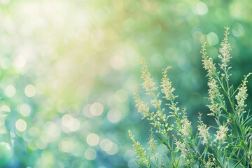 Poster - A slide background for showcasing spring. Background image. Created with Generative AI technology