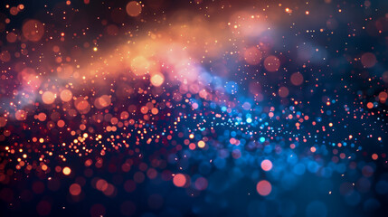 Wall Mural - glowing, glittering, light, abstract, bokeh