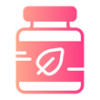 homeopathy gradient icon