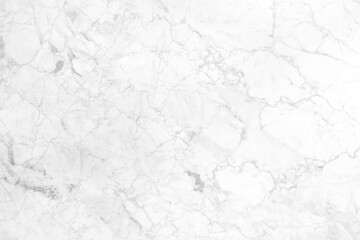 Wall Mural - White marble texture with natural pattern for background or design artwork.