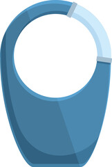 Poster - Clasp clip icon cartoon vector. Element tool. Safety lock equipment