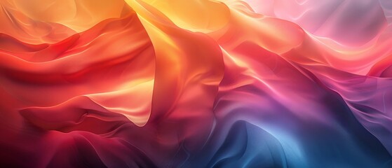 Poster - A colorful abstract gradient background is perfect for banners, ads, and presentations