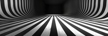 Pinstripe Pattern In Classic Black And White, Background Image, Background For Banner