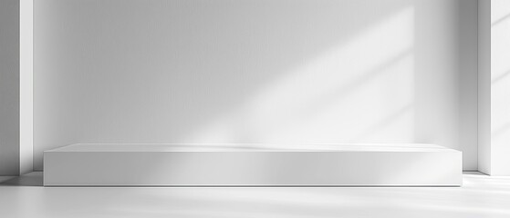 Poster - Background for displaying products in an empty studio.