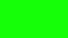 Red Wall With A Black Surface Cracks And Comes Crashing Down From Above Revealing A Green Screen And Transparent Background. 3D Animated Intro. Chroma Key And Alpha Channel ProRes 4444 In 4k UHD.