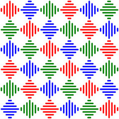 Sticker - Colorful tartan plaid stripes seamless pattern background vector. Geometric shape fabric pattern design. Wall and floor ceramic tiles pattern.