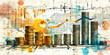 © VicenSanh - money graph finance, art diagram, economy