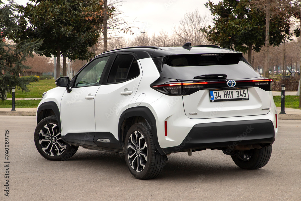 Toyota Yaris Cross is a hybrid subcompact crossover SUV produced by the ...