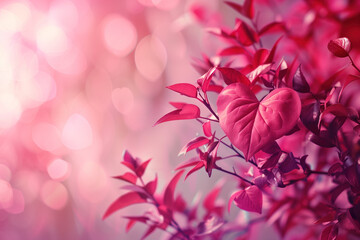 Poster - Love is everywhere. A slide background for showcasing love. Background image. Created with Generative AI technology