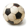 Vintage soccer ball on transparent background PNG