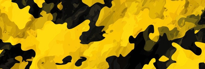 Digital Yellow camo pattern wallpaper background
