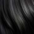 © kenkuza - closeup surface human black hair textured background