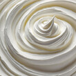 White texture of whipped cream, homemade sour cream or hand cream. Detailed pure creamy background