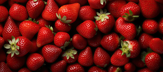Wall Mural - Strawberries