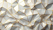 Matt gold and white metallic abstract luxury texture pattern mesh material map for 3D modeling  