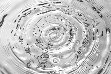 Leinwandbilder - water drops on a white background