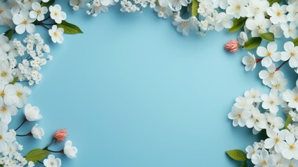 Poster - Bright floral design suitable for various projects