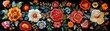 © Fokasu Art - Hungarian embroidery, Kalocsa, folk art, colorful traditions