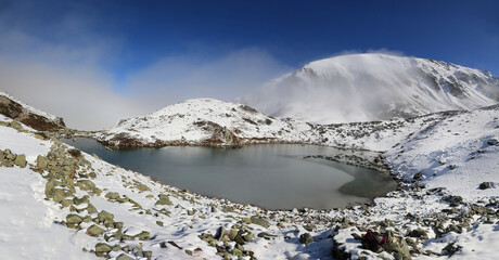 Sticker - Le lac de Montarrouye, Payolle, hautes-Pyrénées