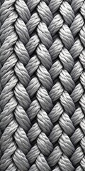 Wall Mural - Silver rope pattern seamless texture