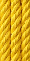Wall Mural - Yellow rope pattern seamless texture 
