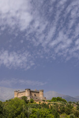 Poster - Mombeltran castle (Castillo de Mombeltran), Province of Avila, Castilla y Leon, Spain