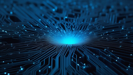 Poster - Teleporting hole. Digital teleportation technology