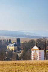 Sticker - Stary Hroznatov castle near Cheb, Western Bohemia, Czech Republic