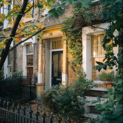 Wall Mural - London Terrace House	