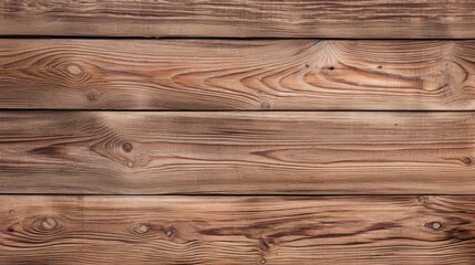 Wall Mural - Rustic Wooden Wall with Warm Brown Wood Texture for Natural Interior Design Elements