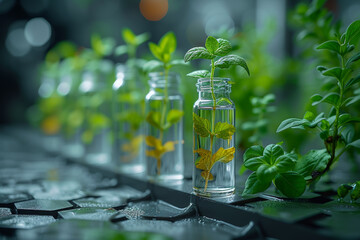 Poster - a pharmaceutical company implementing green chemistry practices to reduce the environmental impact o