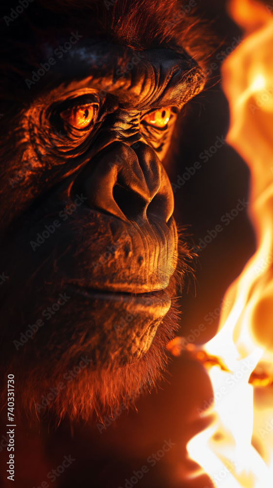 Australopithecus Mesmerized by Fire - homem das cavernas ...