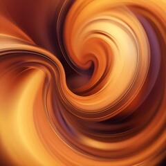 Wall Mural - Dynamic Abstract Swirls in Motion Background. Abstract background capturing the essence of movement with blurred, dynamic shapes and lines in a warm, flowing color scheme.