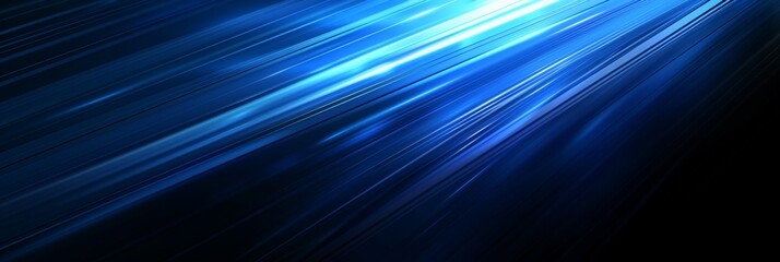 Blue light ray stripes vector for futuristic energy tech wallpaper and banner concept.