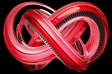 Poster - 3D multicolor geometric shapes . Abstract  design elements. Dynamic  abctract  pattern, 3D illustration